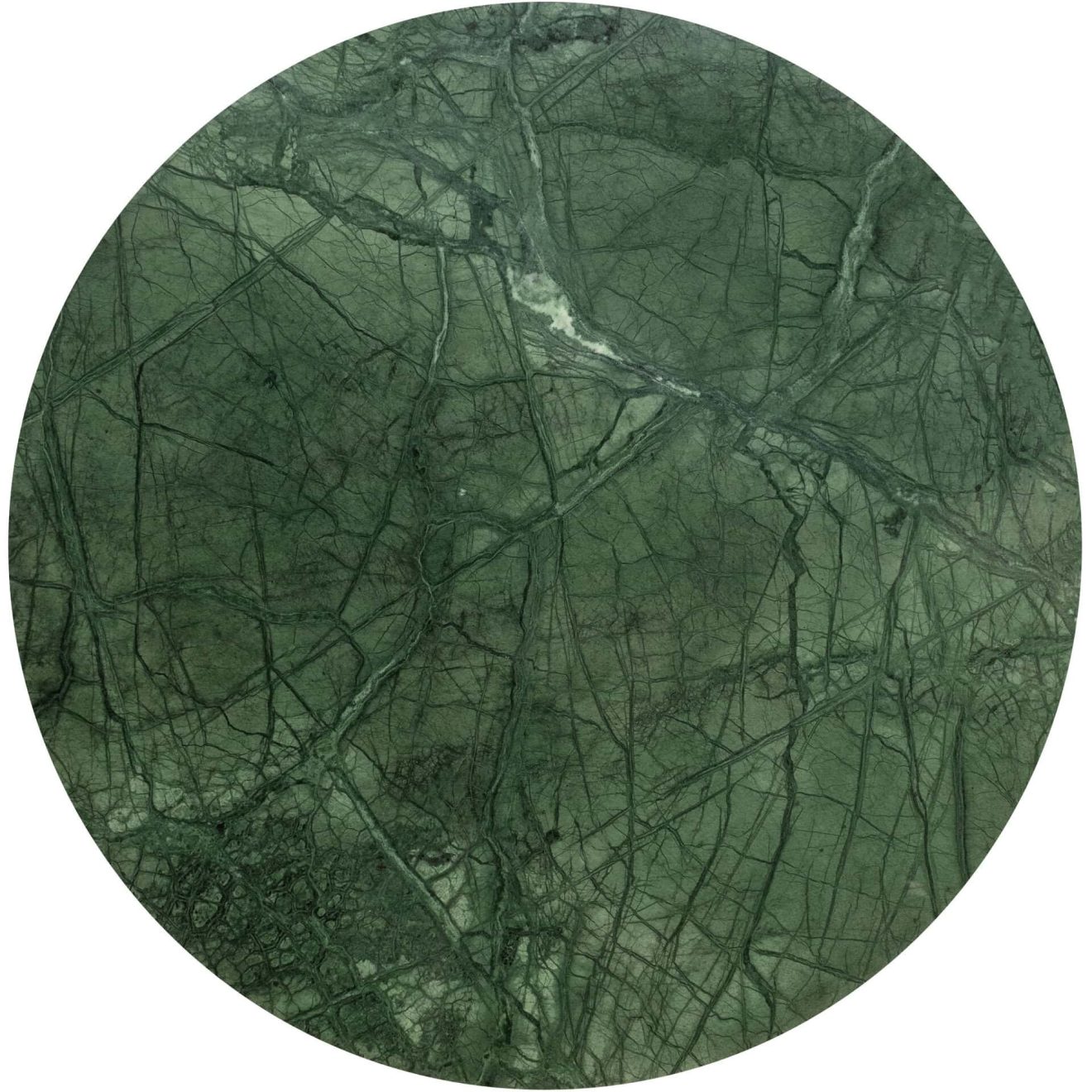 96327600 Marmer Tafelblad Groen R70cm 1hr