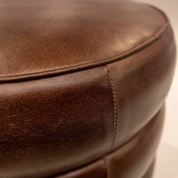 96520560 Barrel Hocker Cognac Leder 5hr