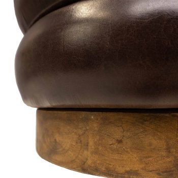 96520560 Barrel Hocker Cognac Leder 7hr