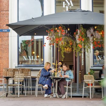96920730 Parasol Liva Zwart Sfeer 3