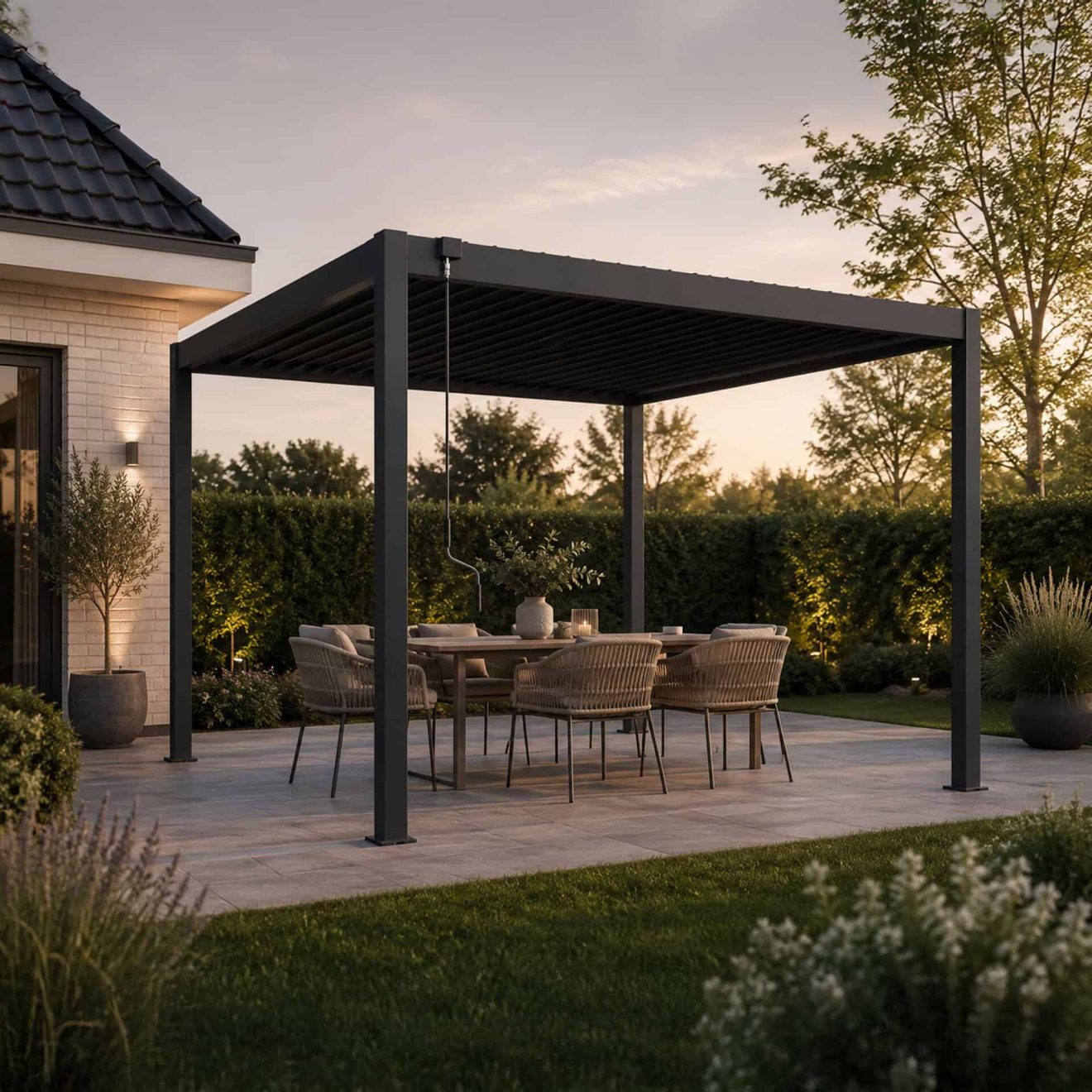 96924570 Reflect Eco 3x4m Antraciet Sfeer 1hr