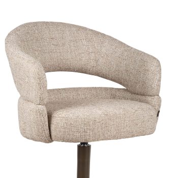 96130300 Pillo Armstoel Draaibaar Beige 6hr
