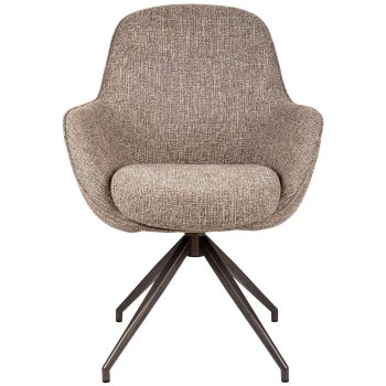 96130350 Bruno Armstoel Draaibaar Bruin 2hr